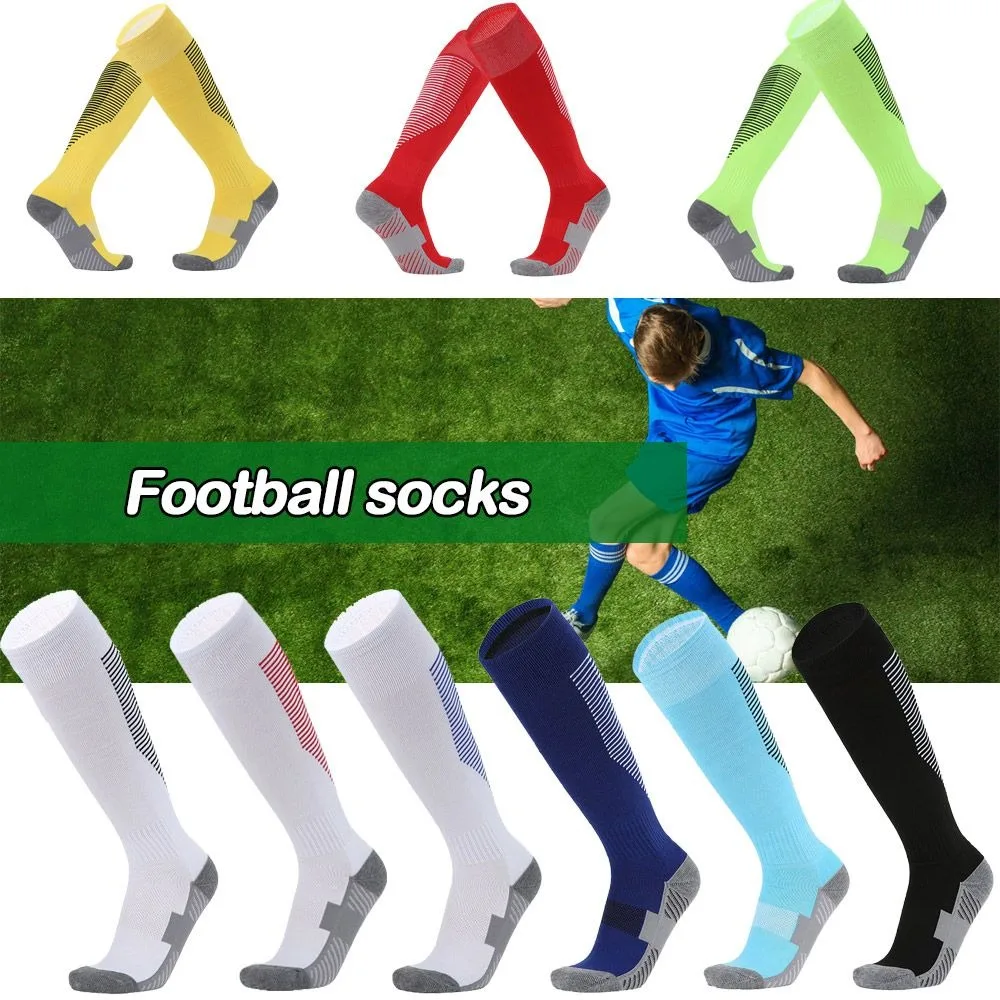 Boy Girl Child Long Sport Socks Football Socks Anti-slip Soccer Socks