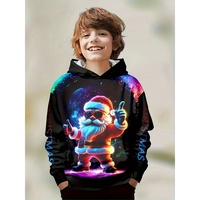 2026 Kids Boys Clothes Christmas 3D Printed Hoodie Long Sleeve Casual Winter Pullover Sweatshirt Fashion Party Children Hoodie