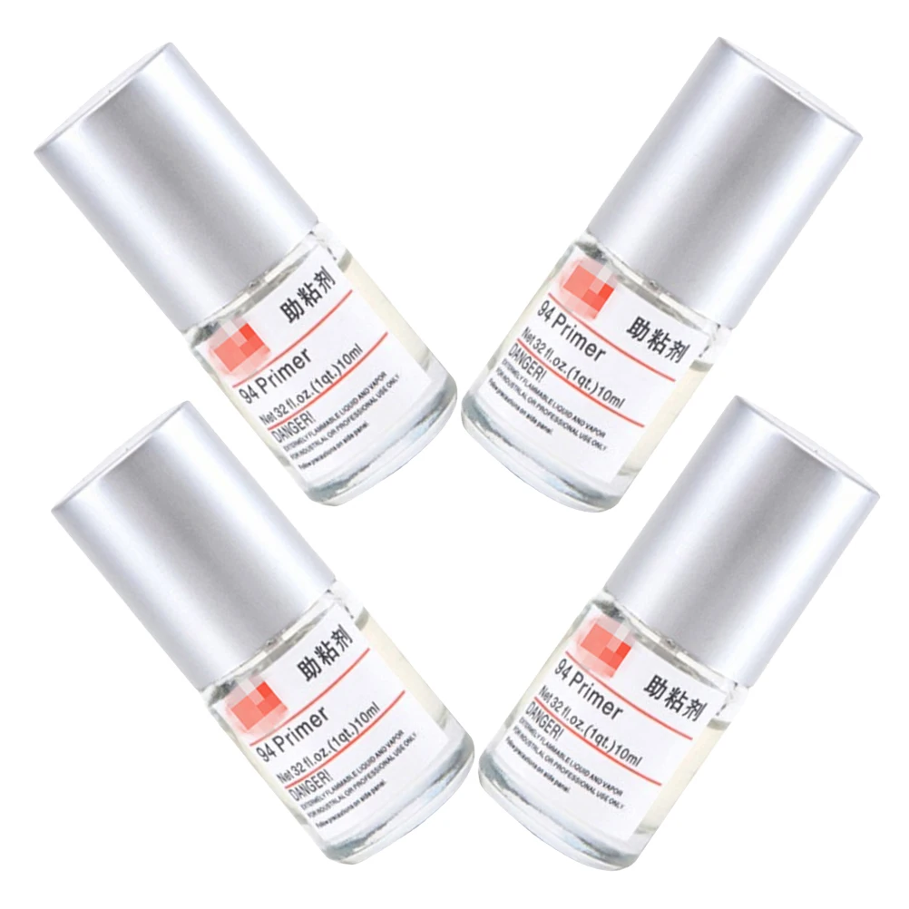 

4Pcs Adhesive Enhancer Brush Head Tape Adhesion Increase for Acrylic Double Sided Mounting Tape Car Interior Exterior Auto Trim