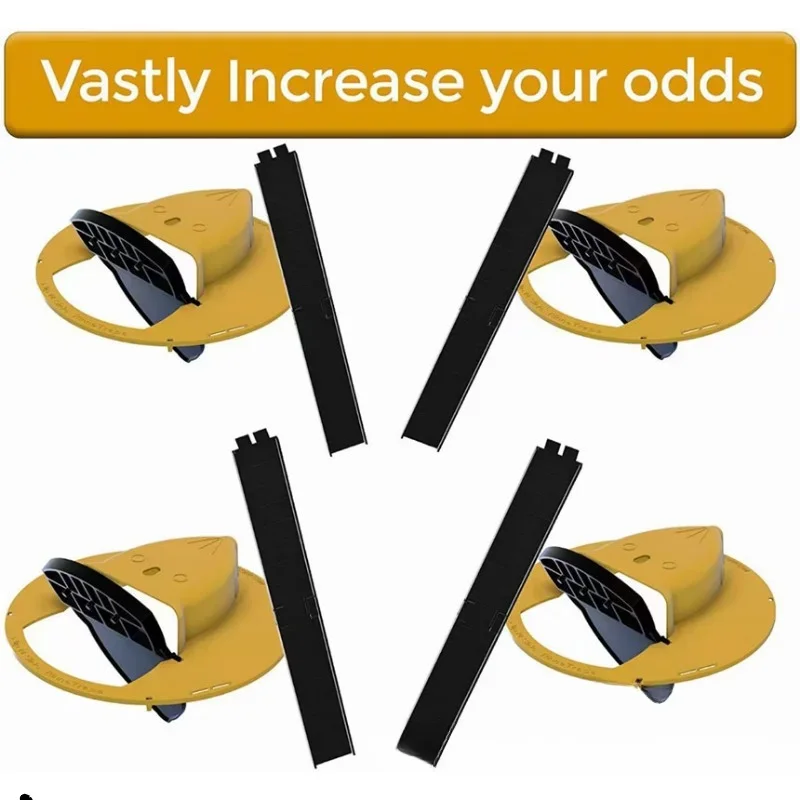 دلو مصيدة ماسك فأر ذكي ، إعادة ضبط تلقائية ، قلاب ، غطاء منزلق ، بعد اصطياد الفئران