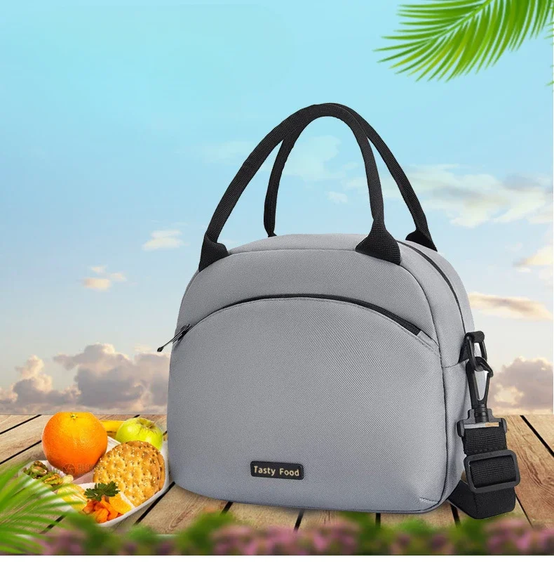 Handbag Waterproof Handheld Large Capacity Children Lunch Bag Bento Bag Lunch Box Bags for Women Picnic Bags Lonchera Bolsas Sac