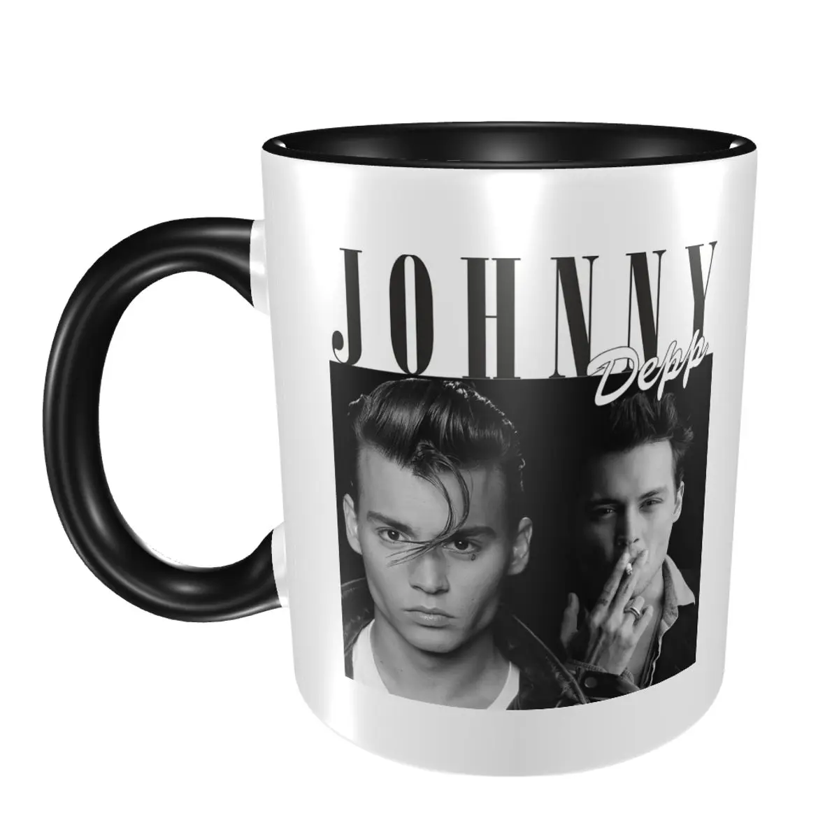 Johnny Depp Mug Funny Ceramic Coffee Cups Tea Mugs Milk Cup Drinkware Gift for Woman Man