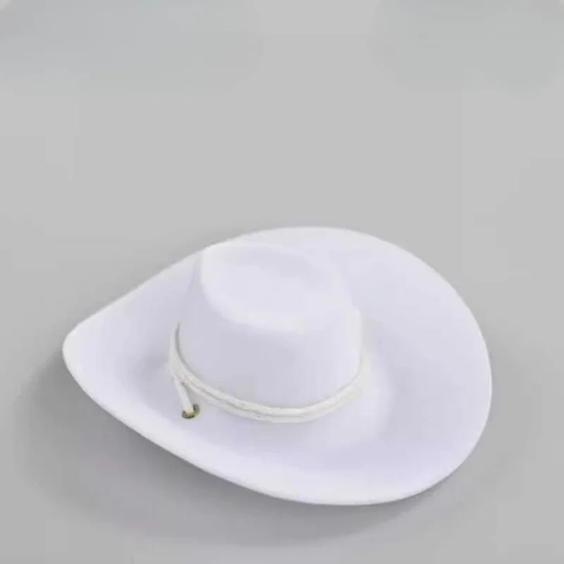 ZY5057 1/6 Scale Classic West Cowboy Hat Big-edge Gentleman Model for 12