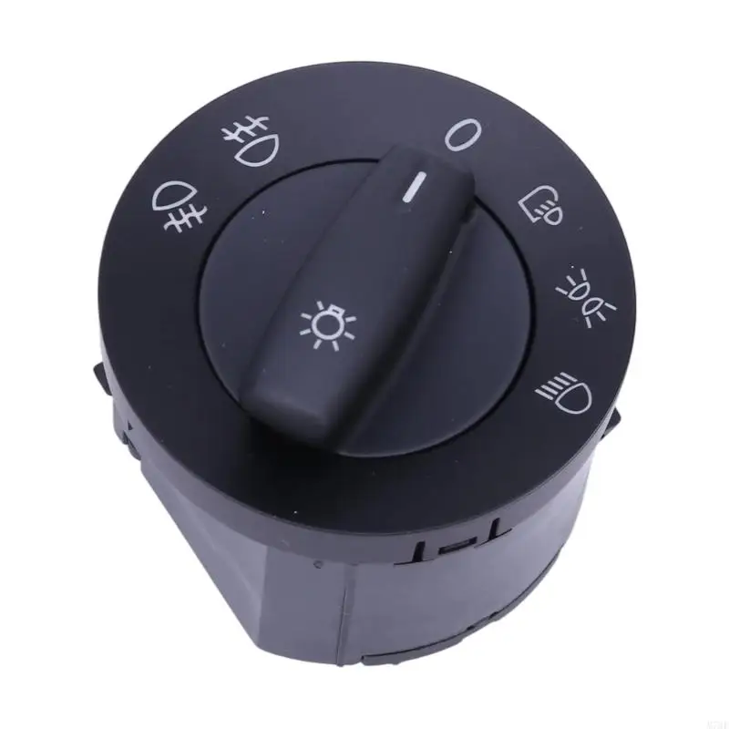 M76E Automotive Lighting Control for Headlights & Fog Lights, ABS Construction with Marked Control Positions & 1Z0941431E