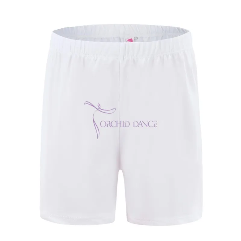 High Quality Kids Children Black White Dance Gymnastics Shorts