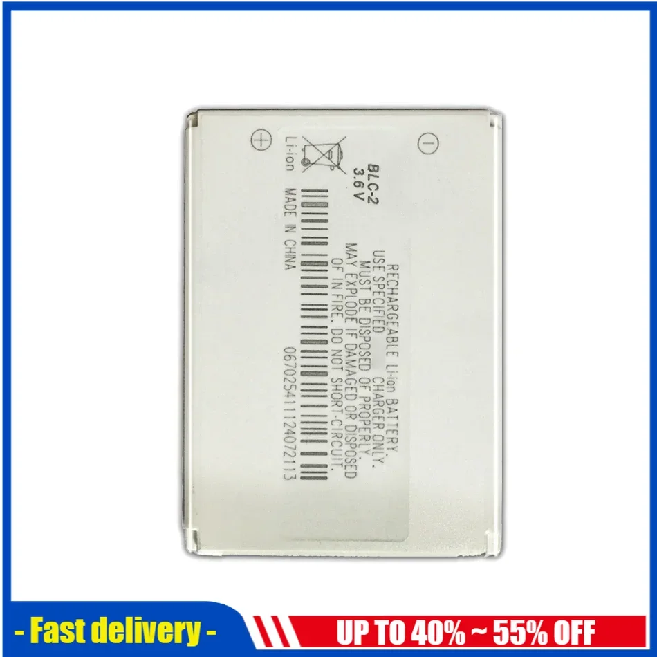 Mobile Phone Battery For Nokia 3310 3330 3410 3510 5510 3530 3335 3686 3685 3589 3315 3350 3510 6650 6800 BLC-2 800mAh Bateria