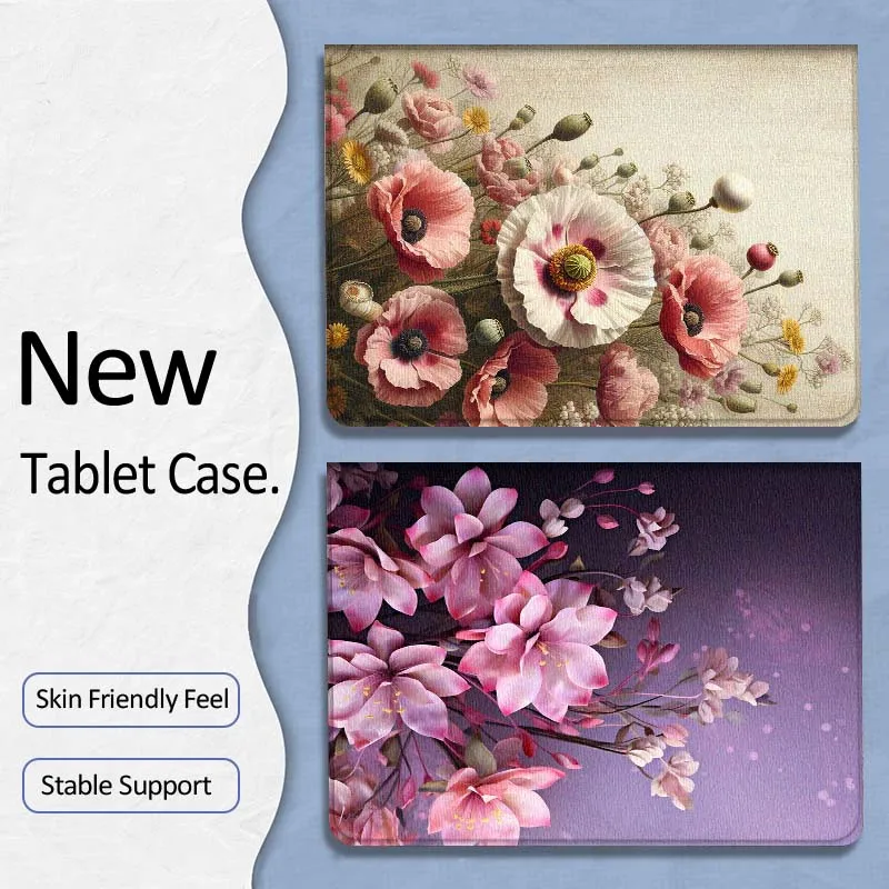 

Luminous Art Flower Gift For Xiaoxin Lenovo Tab P12 Extreme Legion Y900 Idea Pro GT 12.1 2025 Foldable Tablet Case