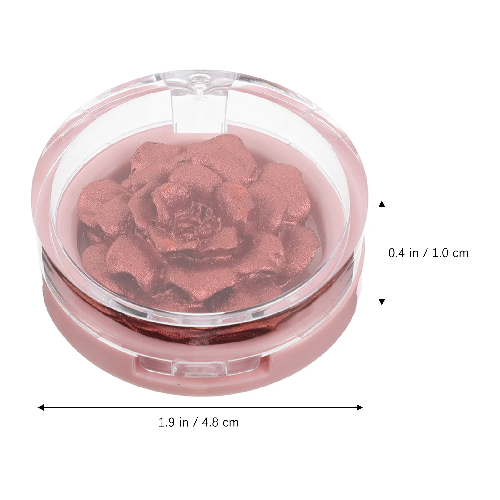 بودرة هايلايتر ذهبية وردية منحوتة ثلاثية الأبعاد للوجه والخد والأنف لوحة مكياج مضيئة بلمسة نهائية لامعة لجميع أنواع البشرة