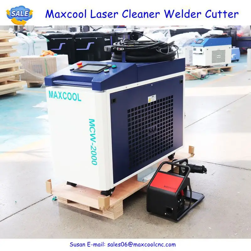 Portable Small Mini Handheld 2000W 3 In 1 Or 4 In 1 Laser Welding Machine Price Laser Welder 3 In 1 Laser Welding Equipment