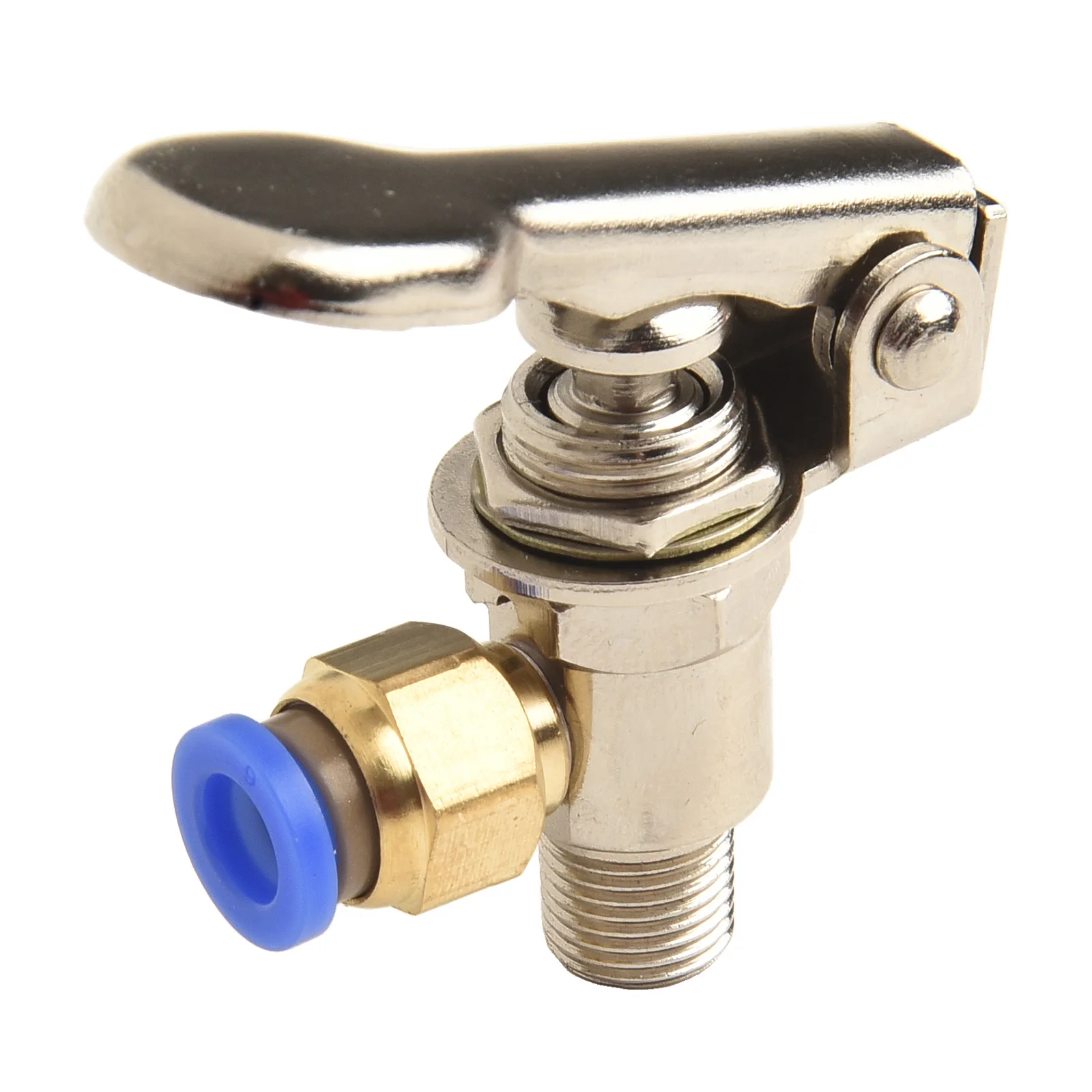Pneumatic Valve 3P 34T 2 Position 3 Way Mechanical Valve with 6mm Connector for Air Control Systems and Automatic Equipment