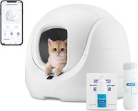 Catlink Baymax Caja higi é nica autolimpiable, Controla la Salud de tu Gato, Adecuada para Gatos de 1,5-10 kg, para Varios Gatos