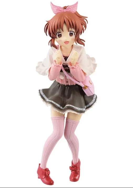 Bandai Original EXQ Anime THE IDOLM@STER Cinderella Girls Abe Nana Usami Action Figures Collectible Model Ornament Gift