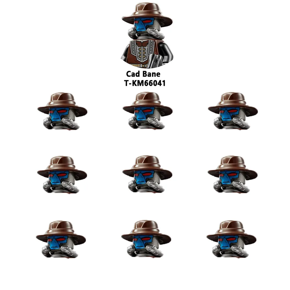 10pcs/set building Blocks Clone trooper 501st Legion Troopers mini action toy Snowtrooper Coruscant Guards Stormtrooper view 2