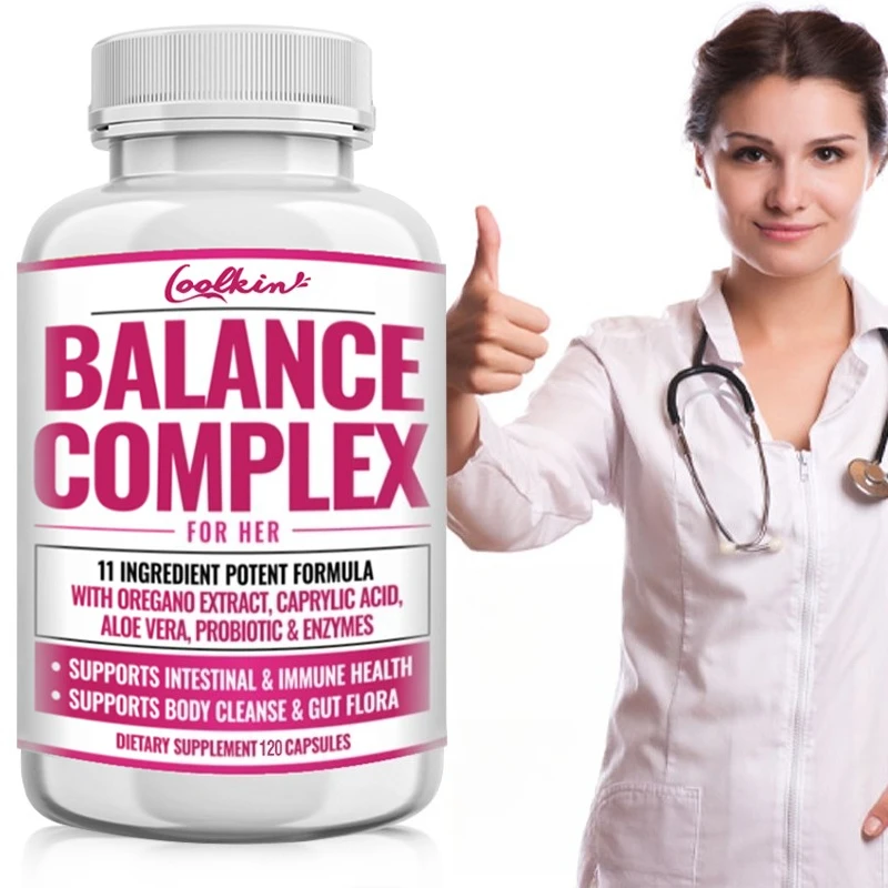 Women's Balance Complex - Female Hormone Balance, Menopause, Hot Flashes & Night Sweats, PCOS & Endocrine Metabolic Support