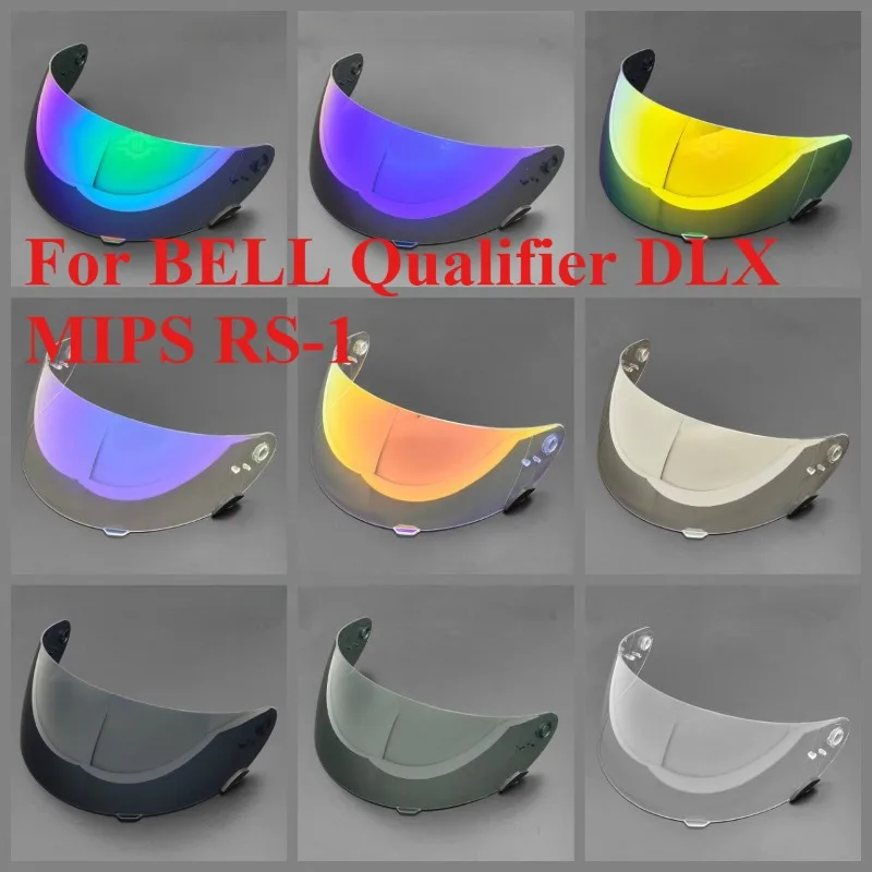 Visor For BELL Qualifier DLX MIPS RS-1 Helmet Lens Anti Fog High Impact Protection UV Cut Durable High Strength