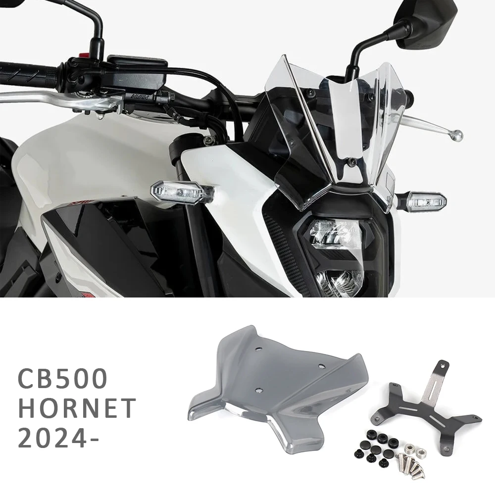 

Acrylic Front Windscreen Windshield New Motorcycle For HONDA CB 500 CB500 Hornet 2024 2025 Accessories Wind Deflector