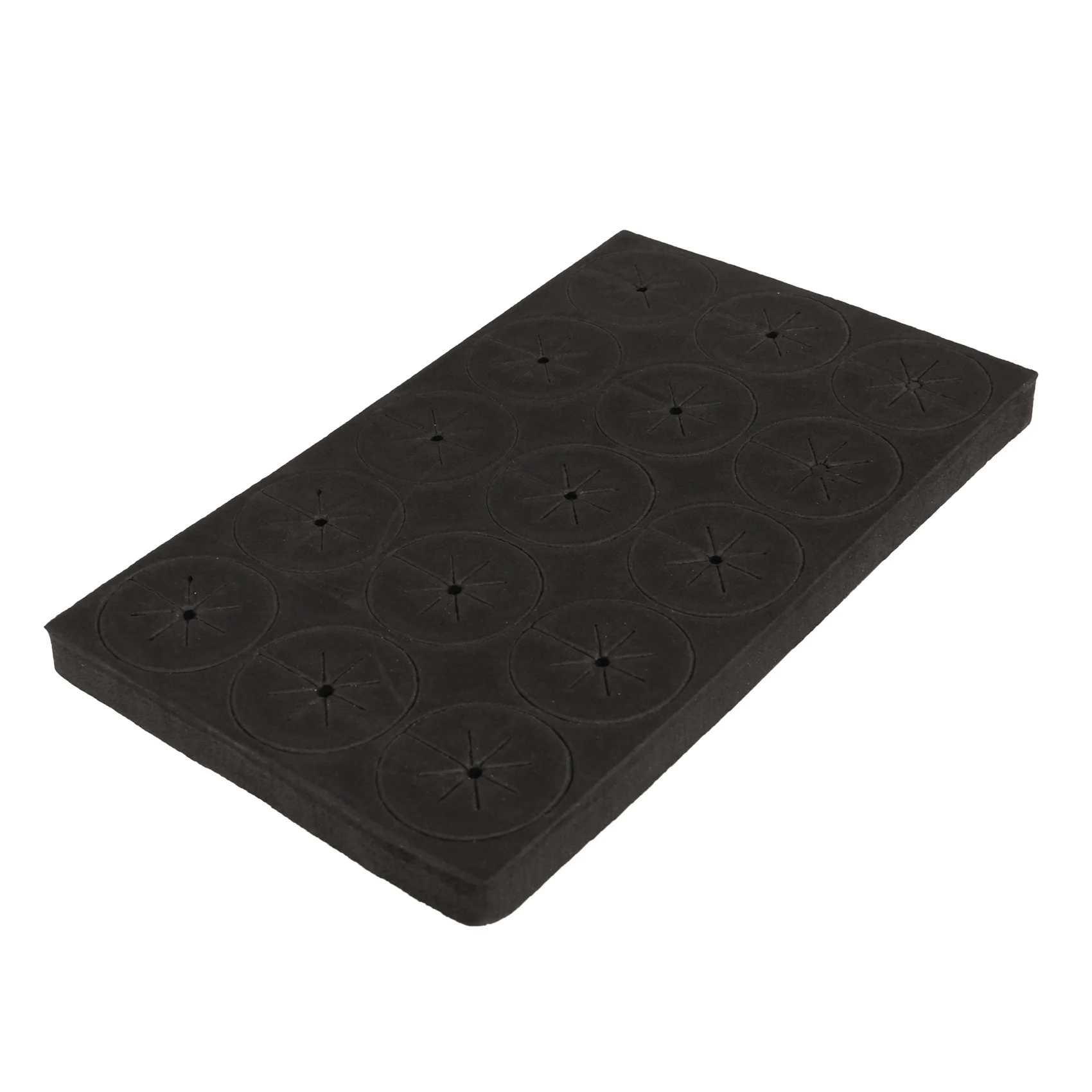 

AB35-240Pcs Garden Clone Collars Neoprene Inserts Sponge Block For 2 Inch Net Pots Hydroponics Systems And Cloning Machines