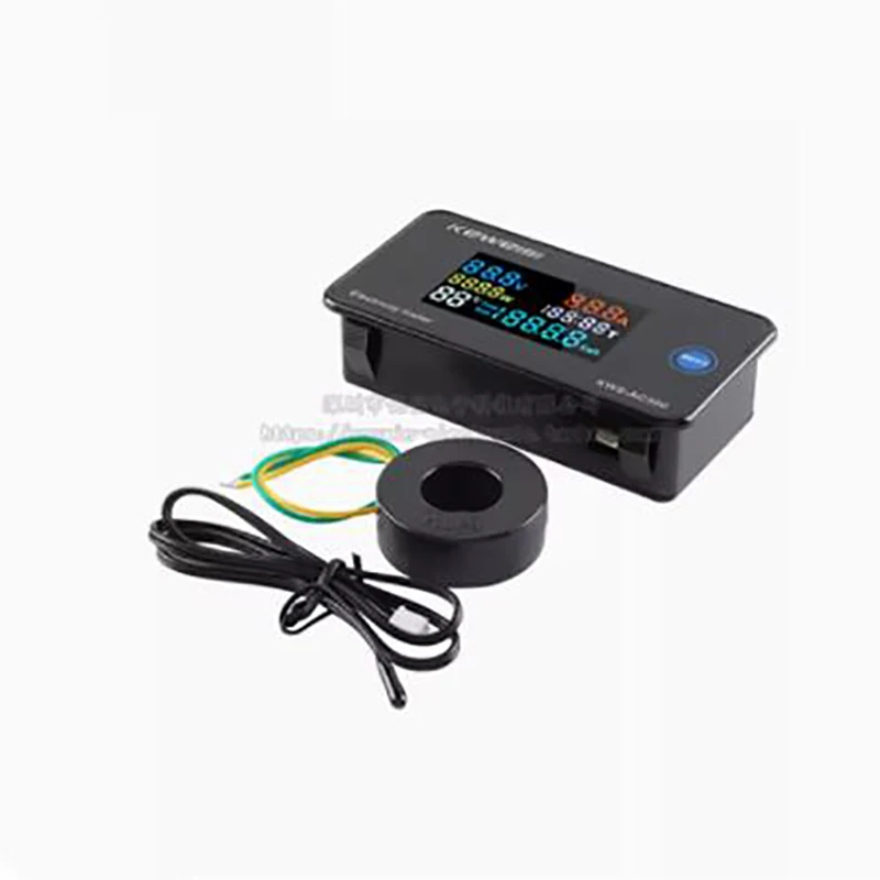 KWS-AC300-20/100A built-in closed/open/close transformer AC power meter multifunctional