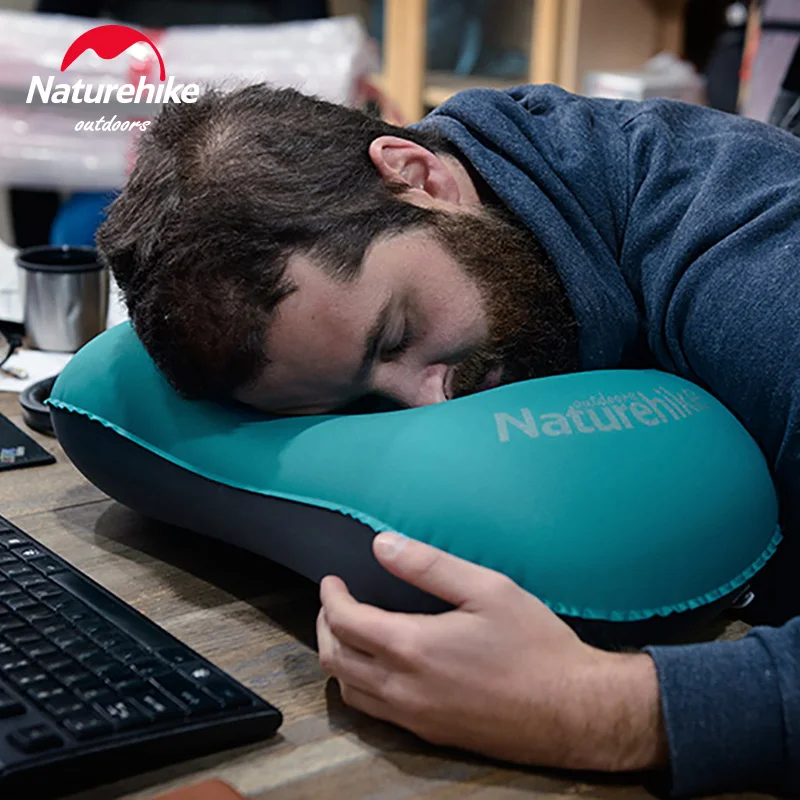 Naturehike Inflatable Pillow Ultralight Hiking Sleep Air Pillow Self Inflating Pillow Outdoor Travel Camping Pillow