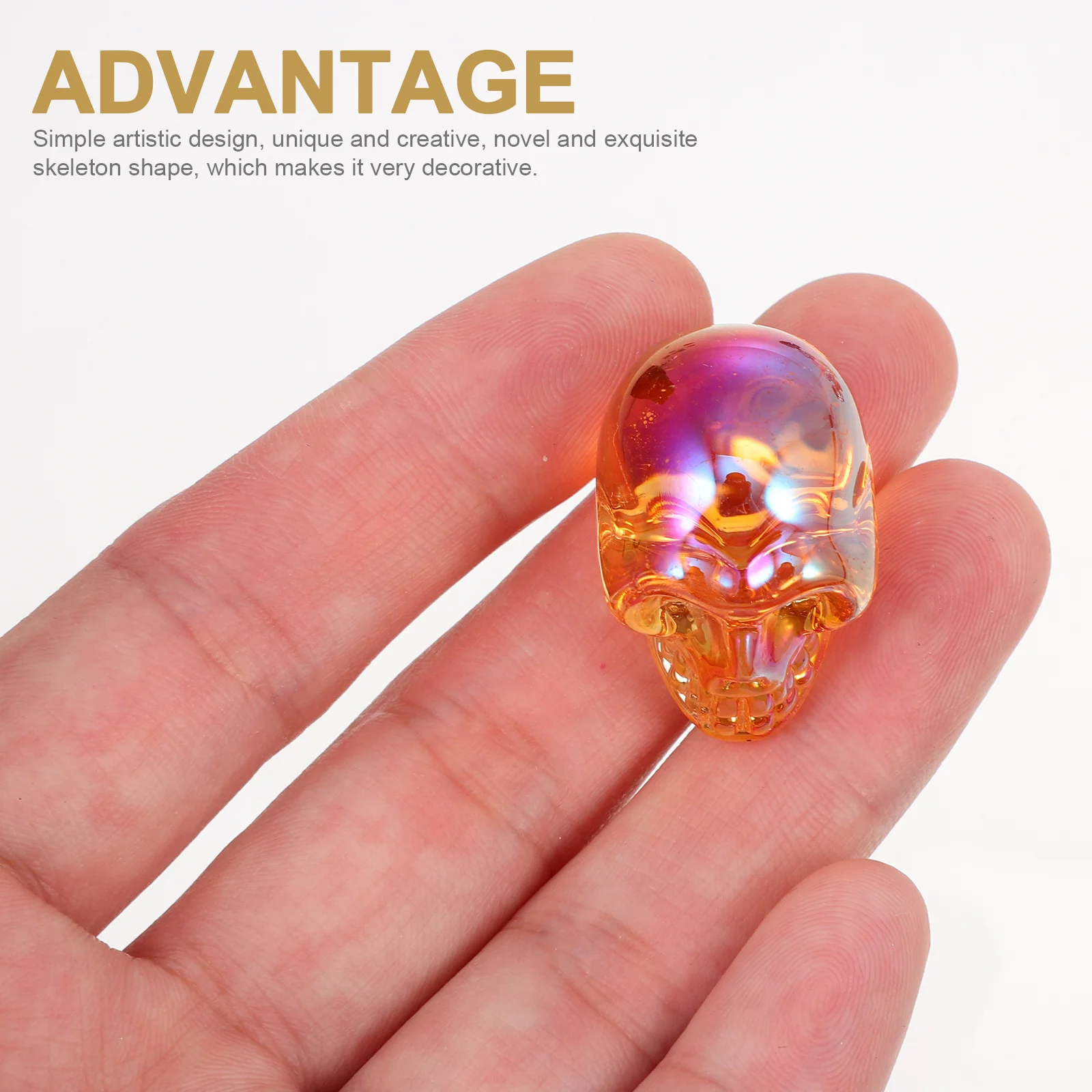 

9Pcs Crystal Adornment Desktop Office Housewarming Decoration Artistic Ornament Statue