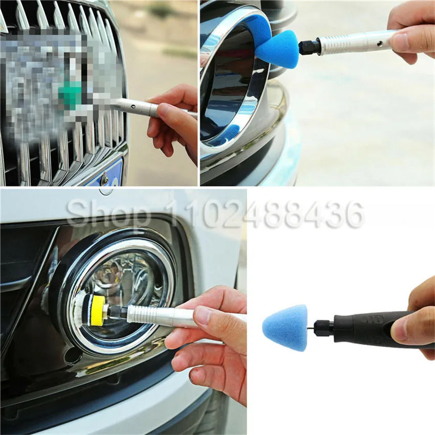 

Мини-полировальная подушечка для детализации автомобиля M14, полировальные подушечки для дрели, губка, гибкий вал, полировальные колеса, комплект автополировальных машин ﻿