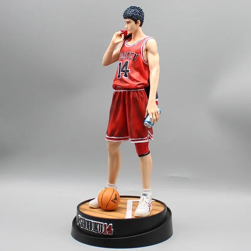 33cm Anime Mitsui Doll SLAM DUNK figuras de acción periféricas Mitsui Hisashi figura GK PVC colección ornamento juguetes regalo para niños