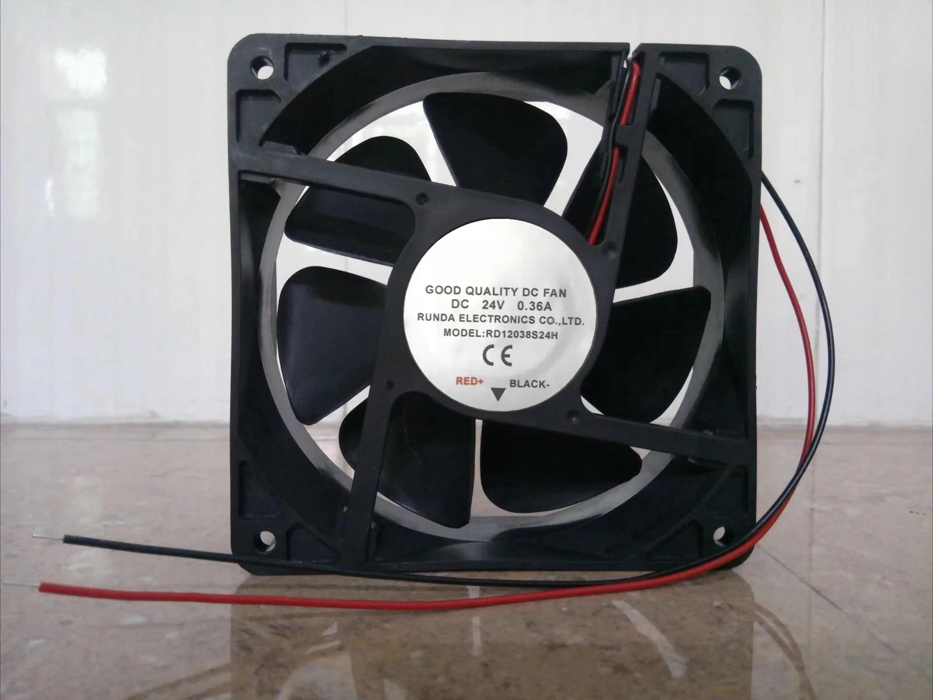 

For RUNDA RD12038B/S24H 12038 24V 0.28A/0.36A Welding machine cooling fan