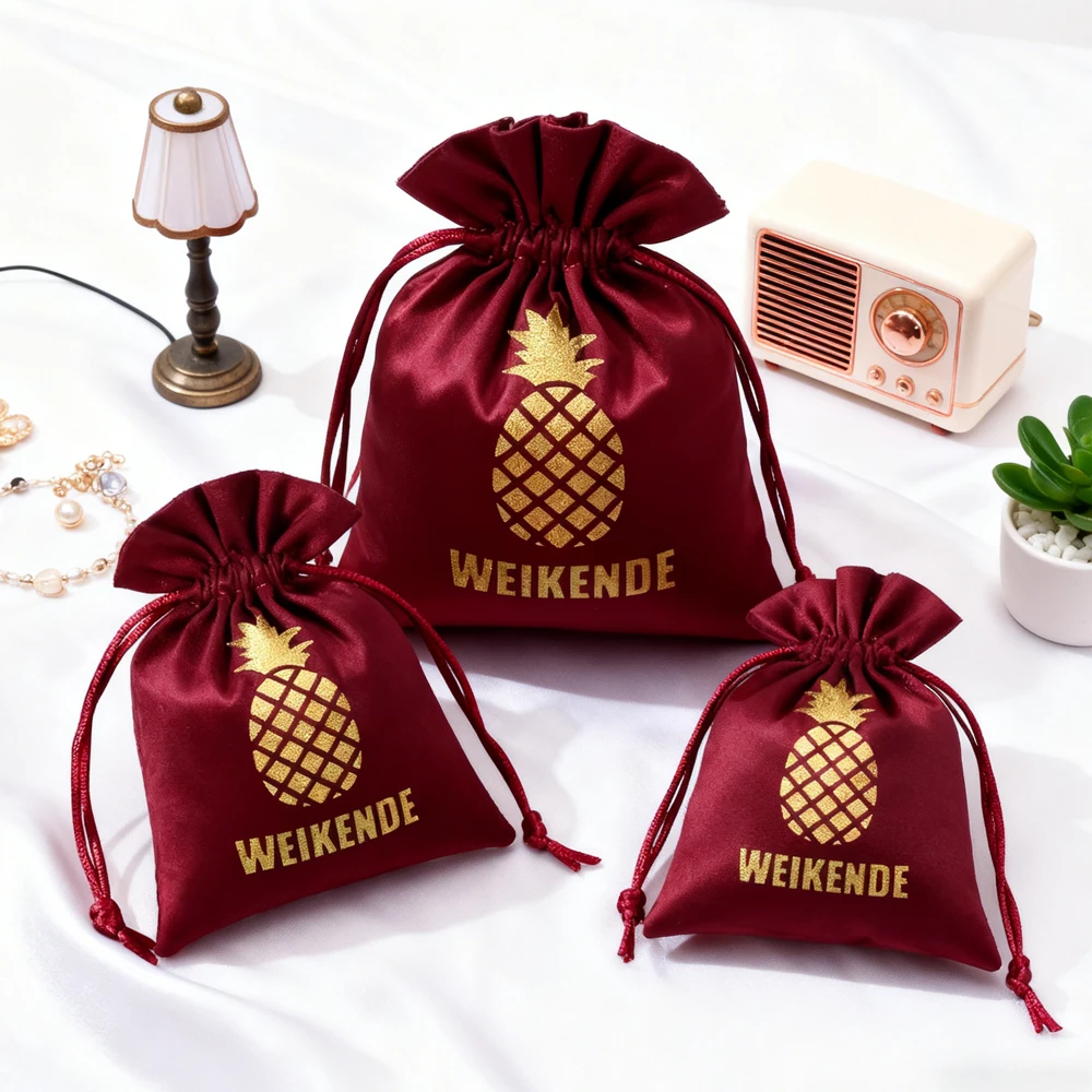 

Оптовая продажа, фланелевая хлопковая сумка для ювелирных изделий, косметичка с серьгами на шнурке, свадебные рождественские подарочные пакеты, бархатный пылесборник с логотипом