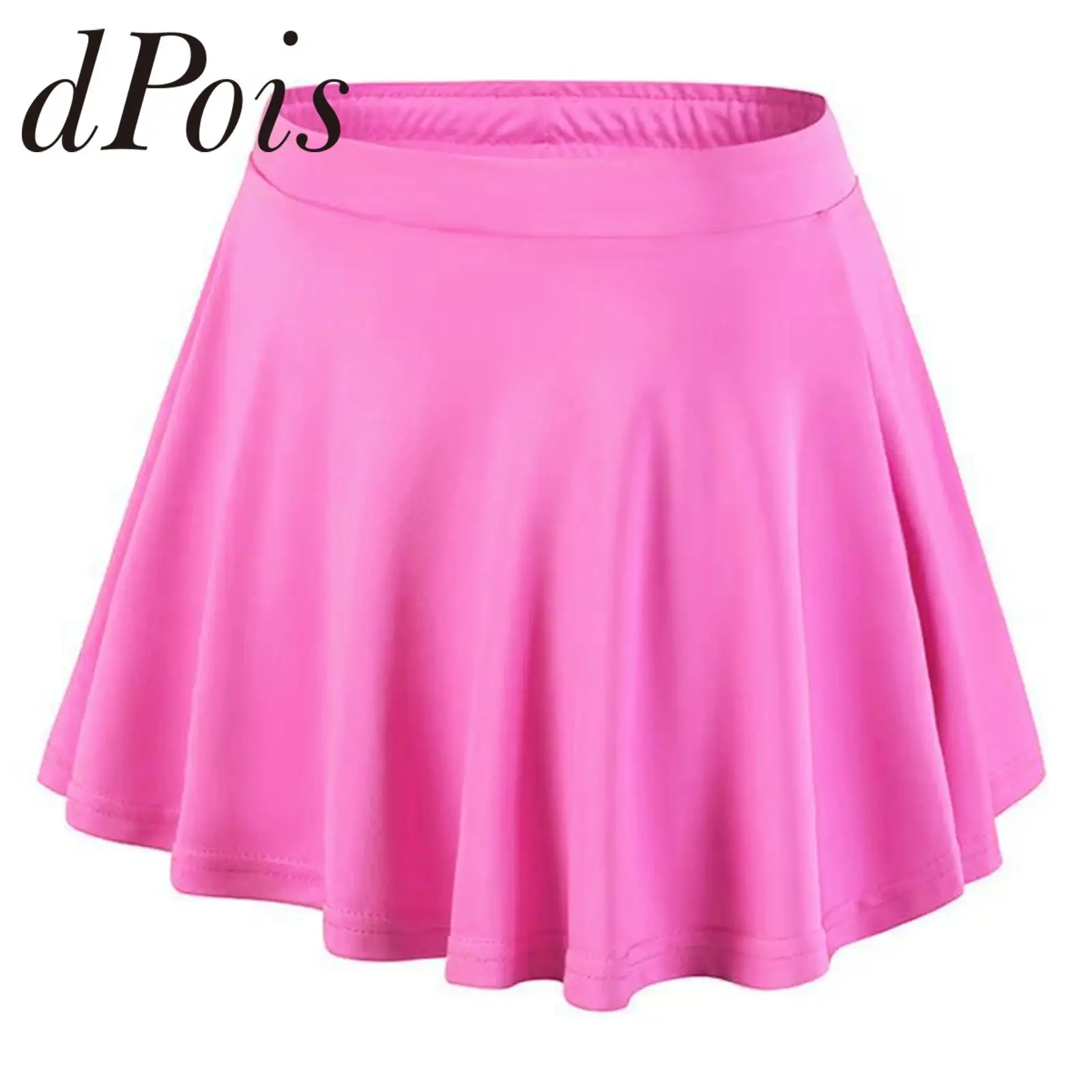 

Kids Girls Tennis Skorts Athletic Skirts with Shorts High Waist with Drawstring Pleated Sport Skirt for Golf Workout Badminton