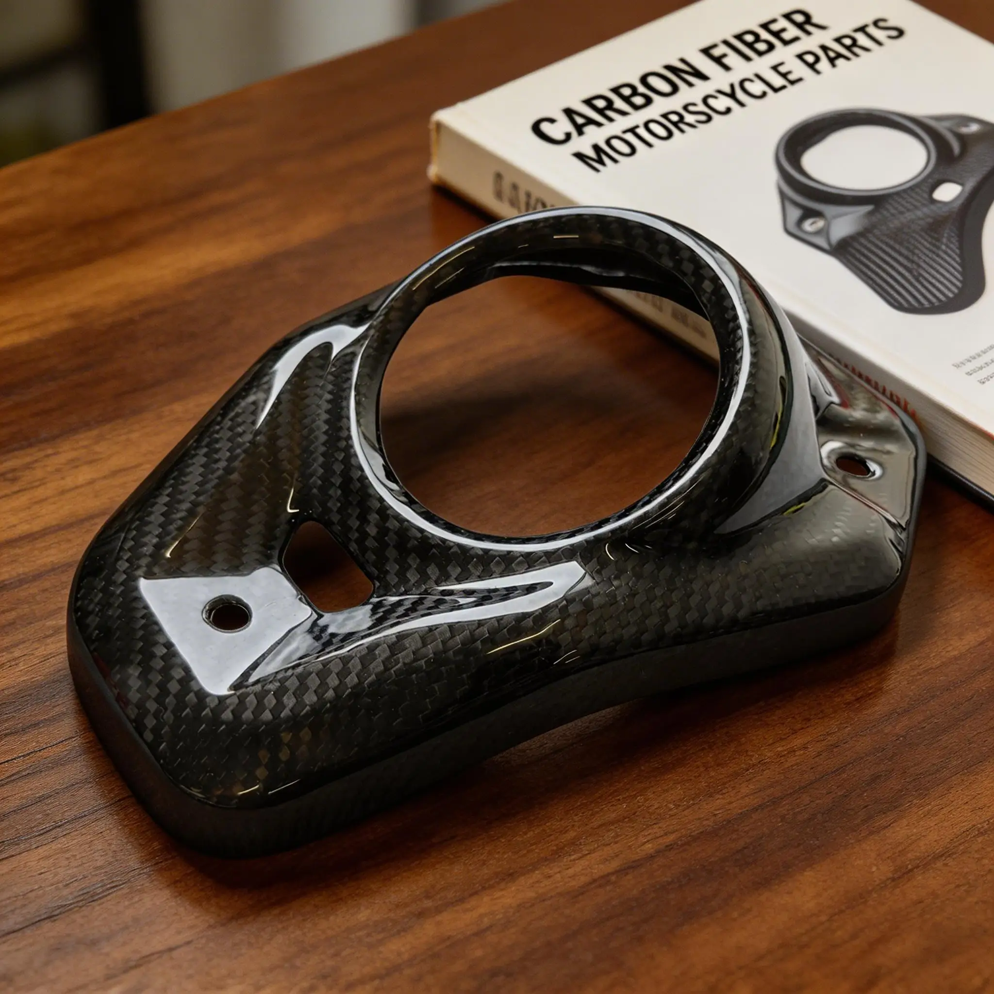 

Карбоновый термозащитный кожух для выхлопной трубы мотоцикла Kawasaki Z900 2017-2026: улучшение производительности и стиля