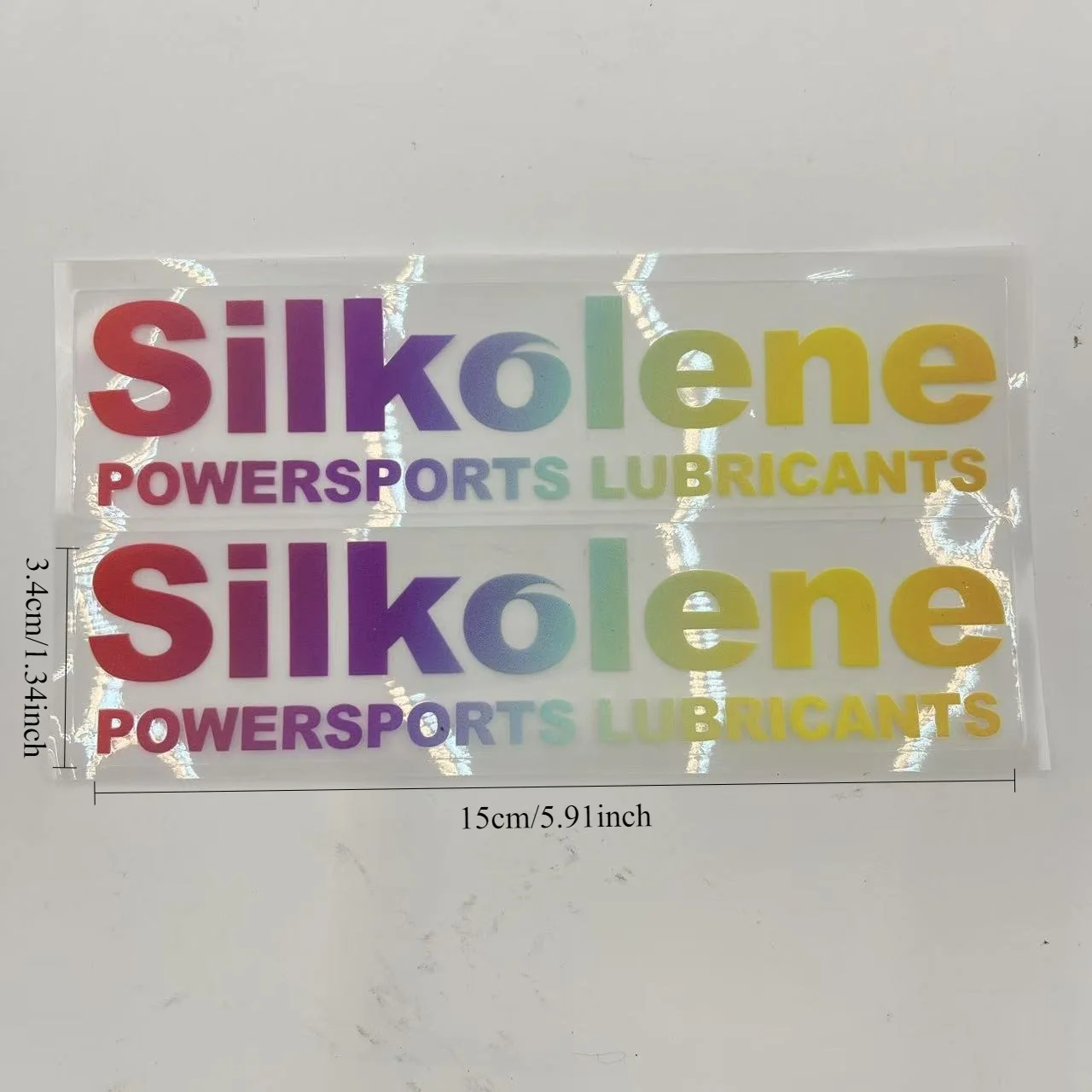 الحرير دراجة نارية زيوت التشحيم ملصق مقاوم للماء ملصق حائط من الفينيل لاصق دائم مخصص ملحقات الدراجة تصميم التدرج #2