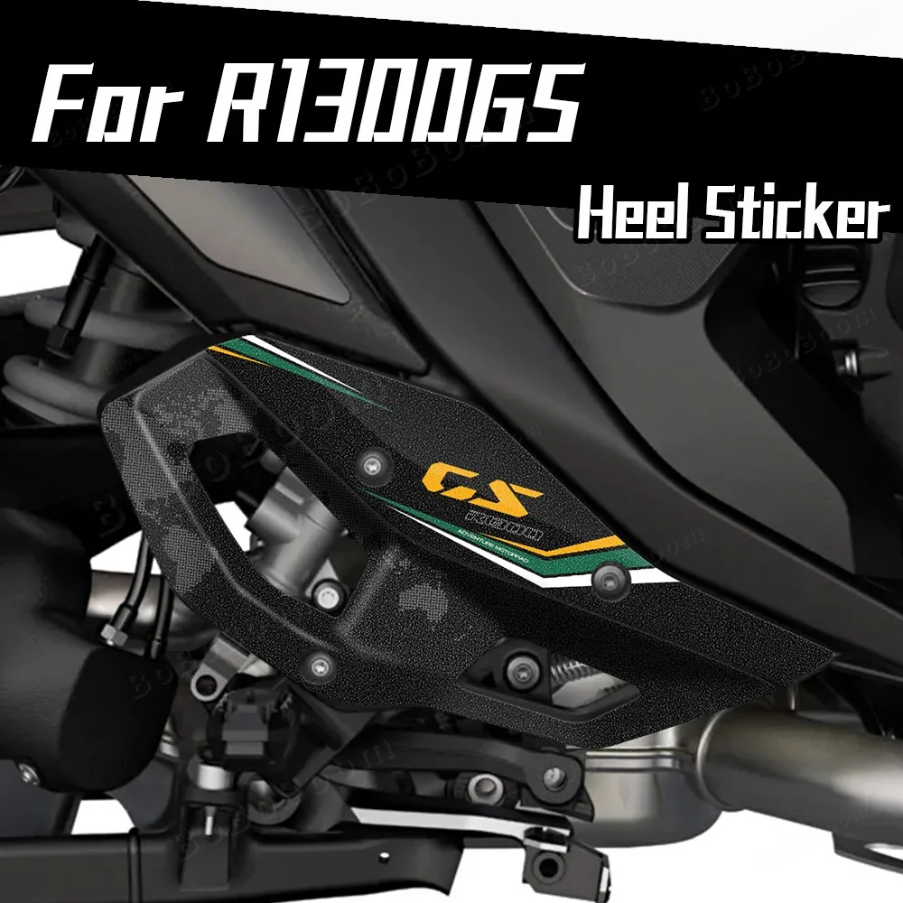 For R1300 GS r 1300 gs R1300GS 2024 3M Frosted Motorcycle Accessori Heel Protection Sticker Triple Black Decal Anti Scratch