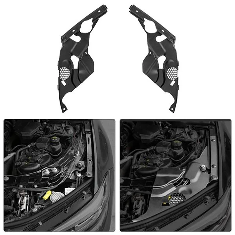 For-BMW 3 Series G28 G20 2019+ Engine Protective Cover Engine Compartment Protective Cover Headlight Cover Modification