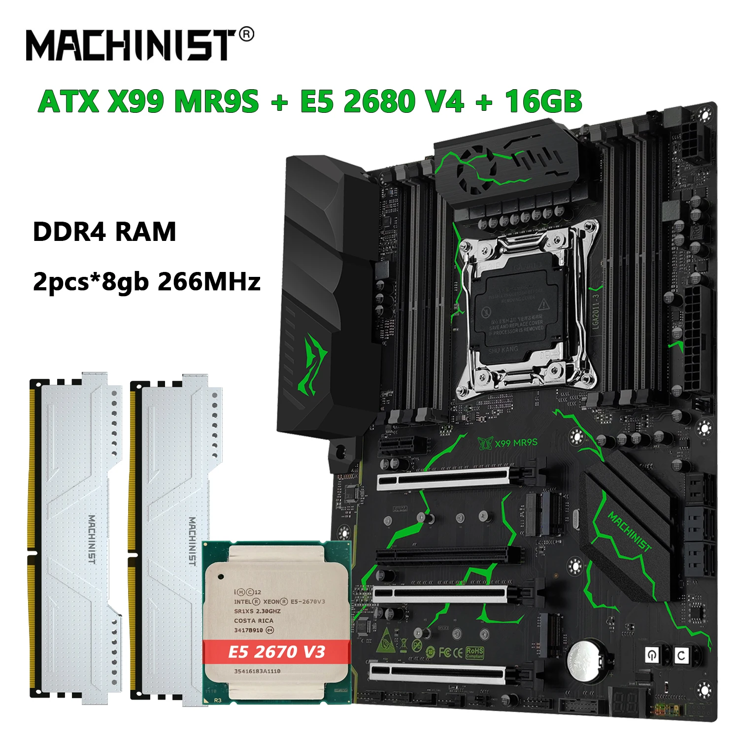 Machinist X99 MR9S Motherboard: Uma Análise Detalhada e Recomendação para Profissionais