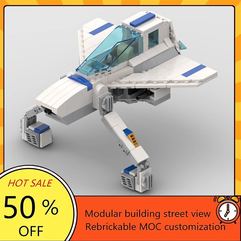 

408PCS Popular Space War Movie Model MOC Building Bricks Spaceship Modular Technology Gifts Holiday Assemble Children Toy Suit