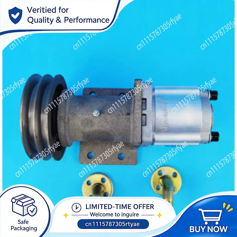 Hydraulic Gear Pump Four Hole Reinforced Oil Pump Replacement Forklift Loader Pump Conversion Parts