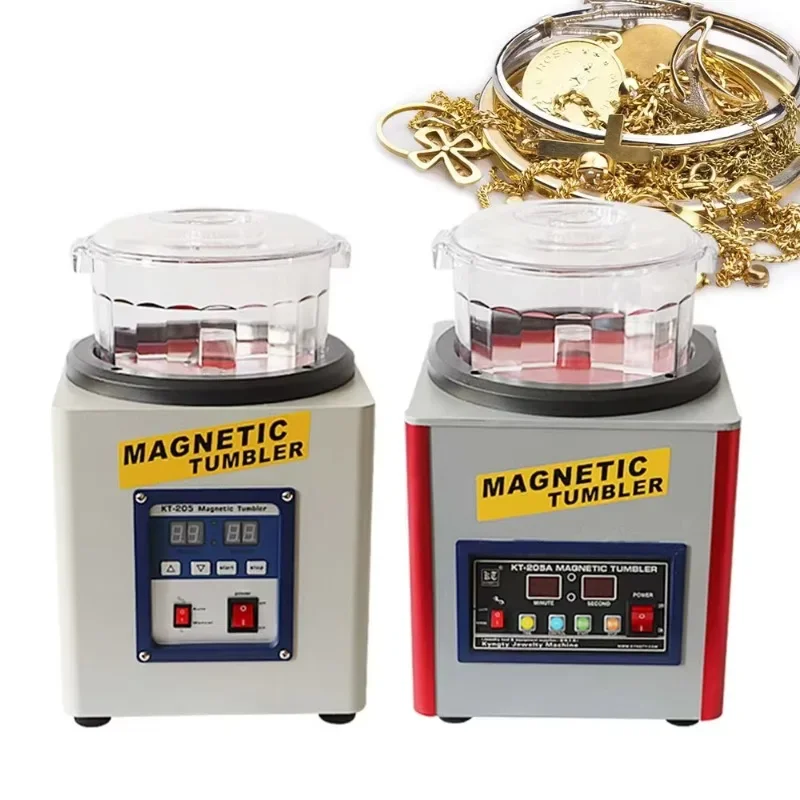 Capacity Jewelry Polisher 2800rpm Electro Magnetic Tumbler Jewelry Polishing Machine For Gold Silver