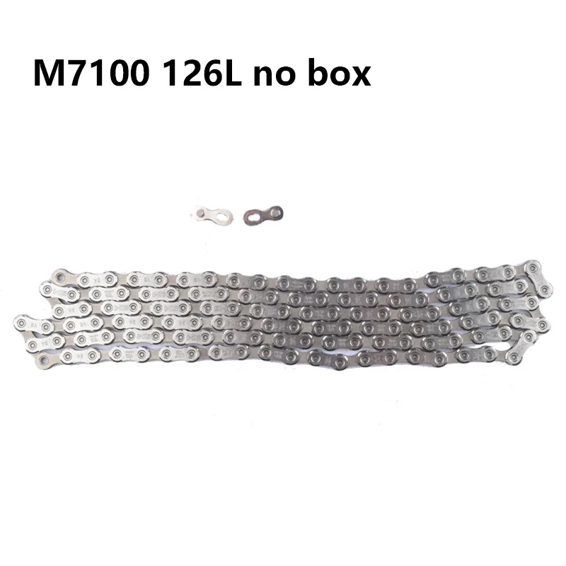 SHIMANO SLX M7100 M6100 M8100 12-speed ketting 118/126 link mountainbike fietsketting CN M7100 MTB 12 snelheden met snelkoppeling