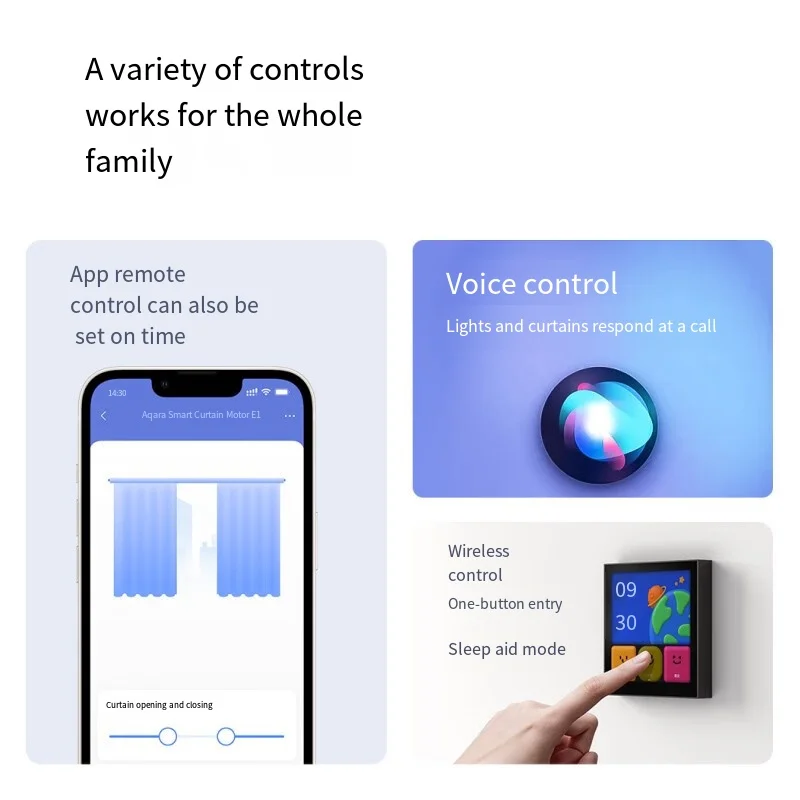 Aqara Smart Switch S1E Touch Control 4 Full LED Timer Calendar Power Statistics Scene Setting Remote For Homekit Aqara Home APP