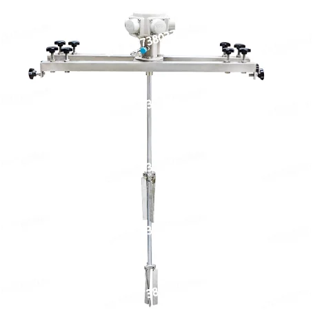 

1Ton Tank Mixer IBC Air Mixer Folding Propeller Air Source, 1000L Capacity Pneumatic Mixer Tool