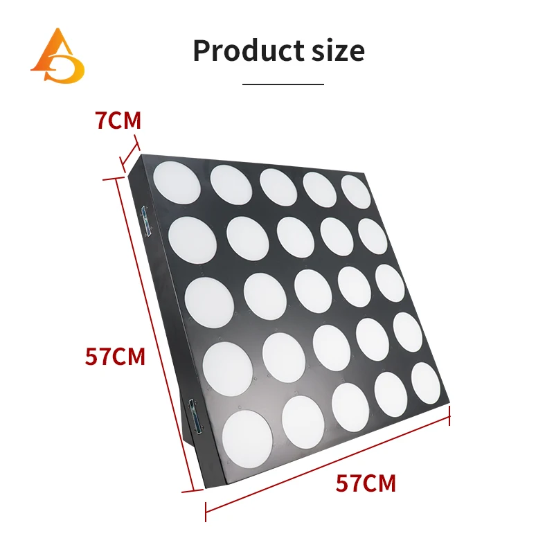 DMX512 LED 25x30W RGBW  Matrix  Stage Effect Lighting Good For DJ Disco Party Dance Floor Bar And Wedding Decorations