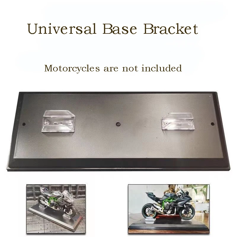 Présentoir de base universel pour modèle de moto, support rapide, matière plastique, ornement de bricolage, passe-temps, 1/12