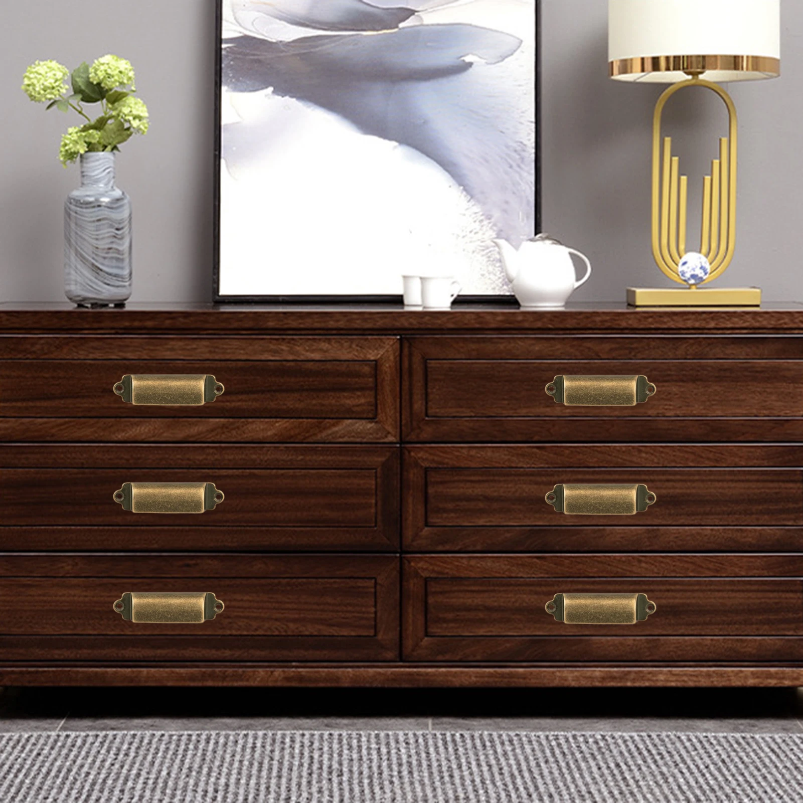 

Brass Invisible Pull Handle Golden Drawer Wardrobe Door Handle Durable And Stylish For Home Furniture