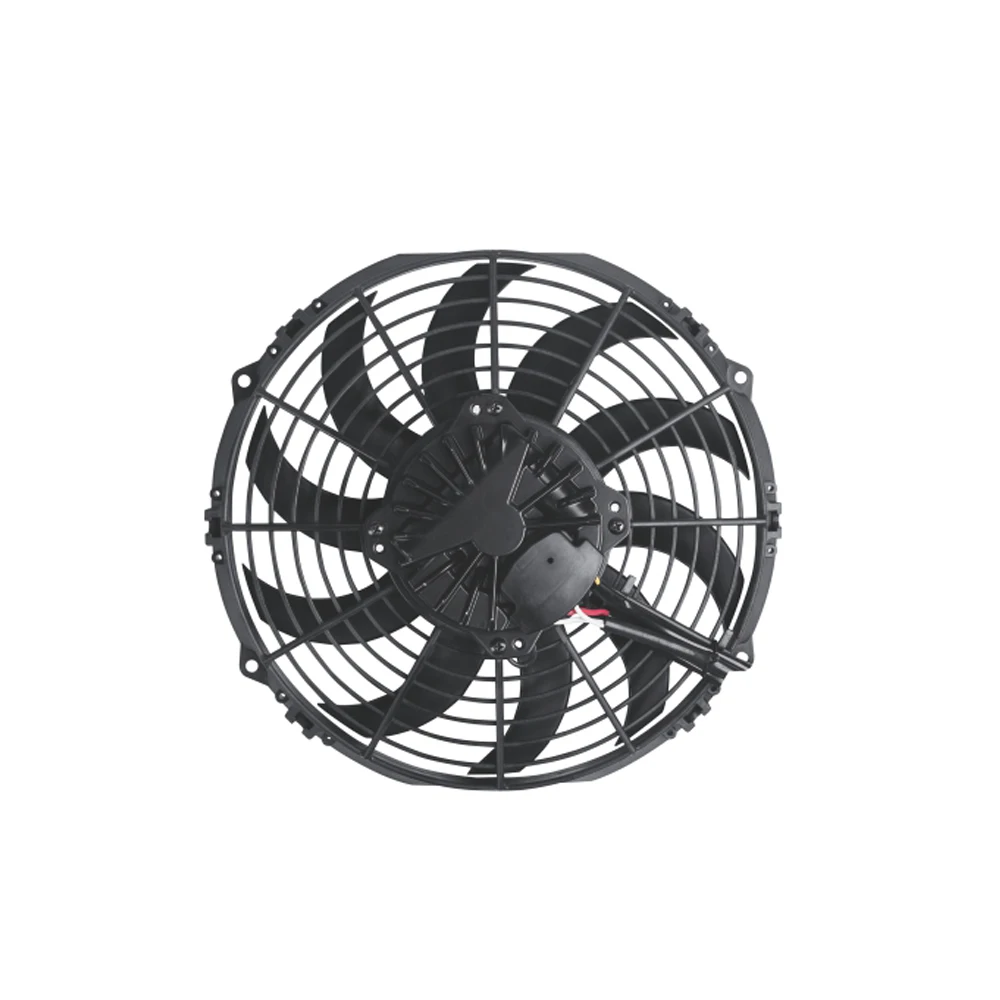 10 inch 255mm 12v speed adjustable brushless DC electric wireless fan