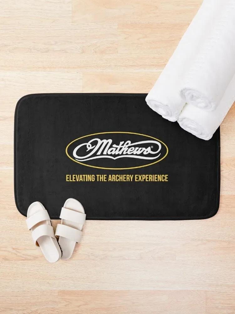 MATHEWS ARCHERY LOGO BOW ARROW Bath Mat Bathtub Anti Slip Hallway Carpet Rooms Mat