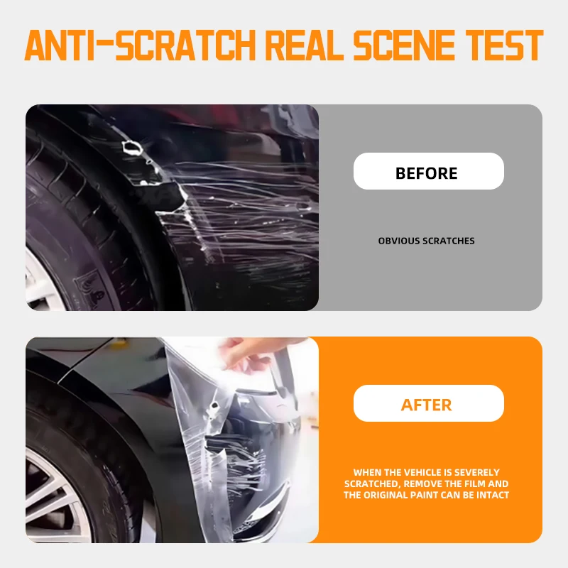 PPF für Cadillac CT6 Lackschutzfolie TPU klares Anti-Kratz-Set Auto unsichtbares transparentes Zubehör