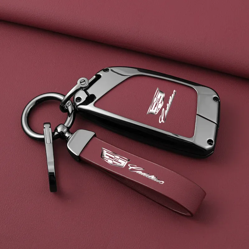 High-end Cadillac Xt5 Key Case Ct5 Male Ct6/srx Bag Xt6 Buckle Xt4 Shell Atsl Car Key Cover Premium Quality Car Accessories