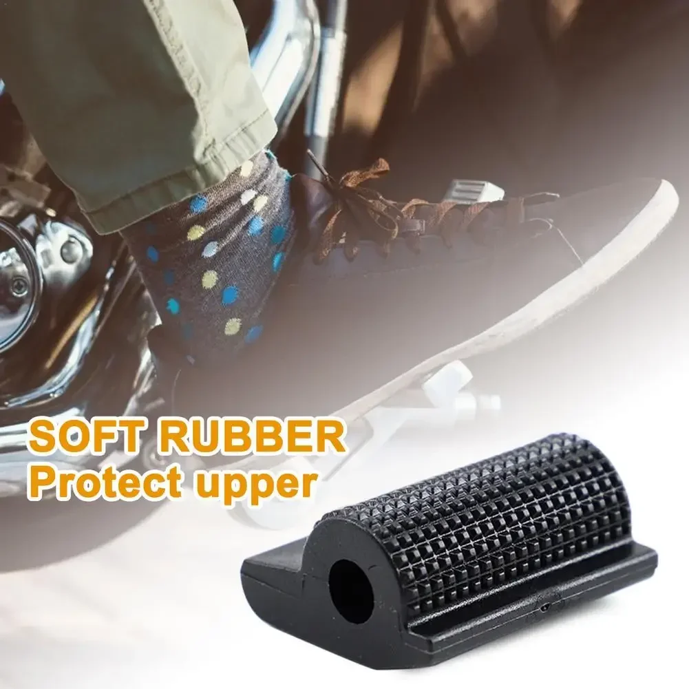 For Motorcycle Decoration Accessory Universal Motorcycle Shift Gear Lever Pedal Rubber Cover Shoe Protector Foot Peg Toe Gel