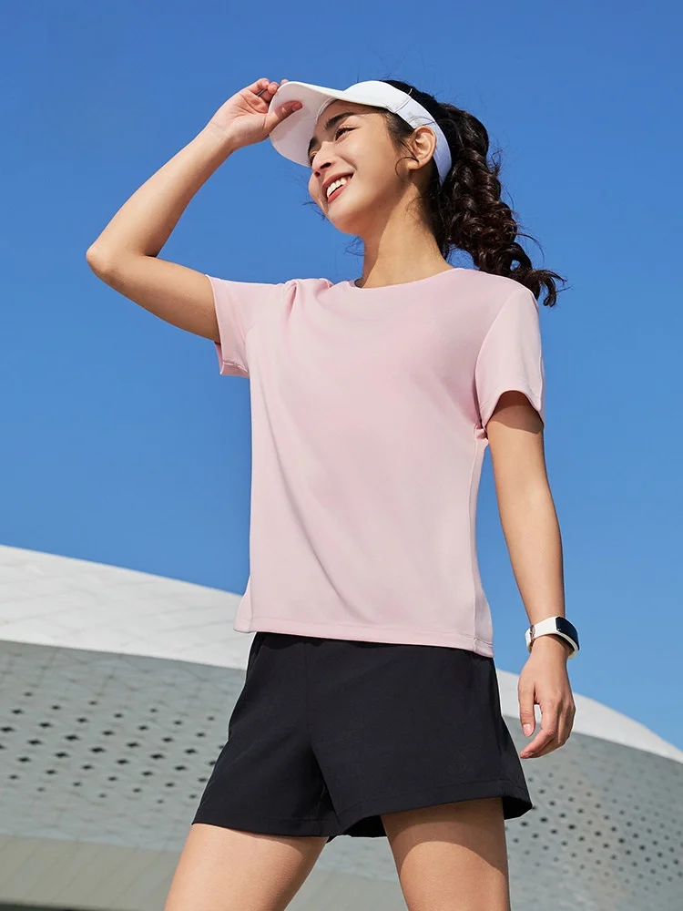 conjunto-deportivo-de-manga-corta-para-mujer-peak-traje-de-running-delgado-de-secado-rapido-ropa-deportiva-de-color-puro-c