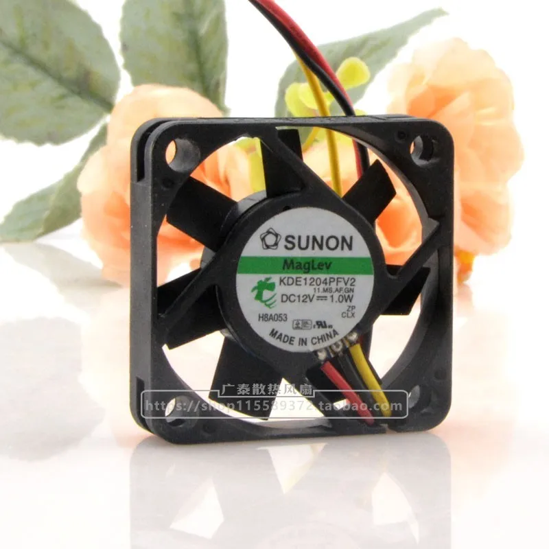 Original 40 * 40 * 10MM 12V 1.0W 4CM CPU North South Bridge Cooling Fan KDE1204PFV2